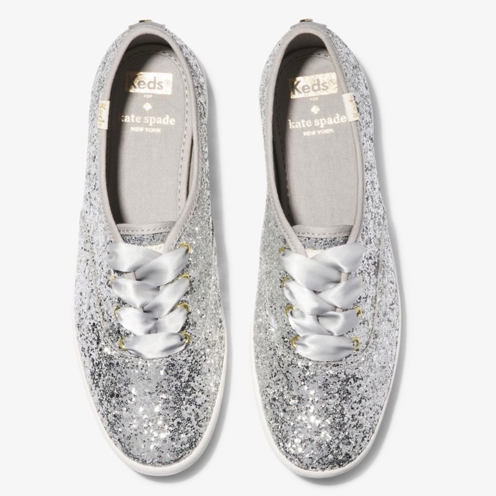 Keds x Kate Spade New York glitter sneakers